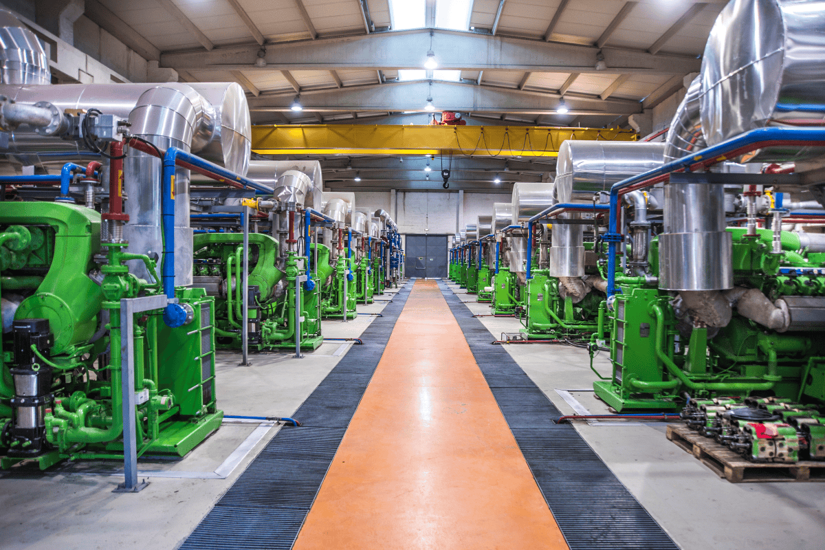 biogaz-cogeneration Production d'énergie à partir de biogaz par cogénération
